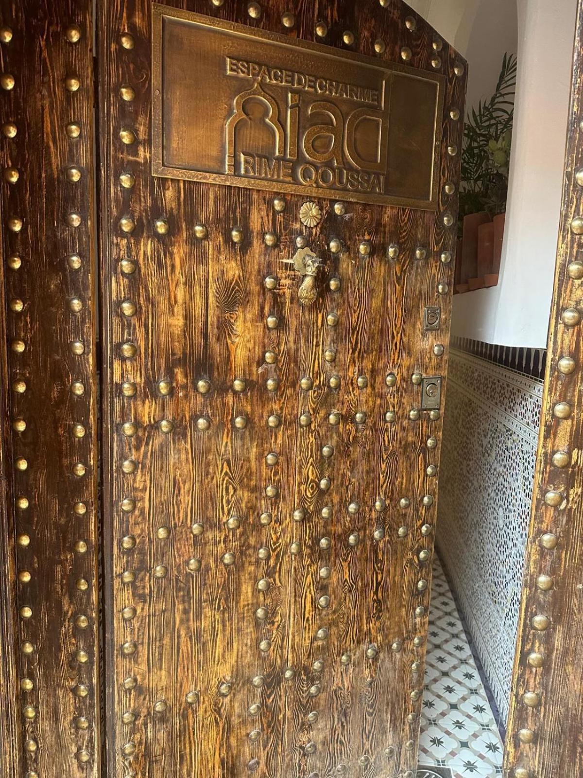 Riad Rime Qoussai Marrakesh Extérieur photo